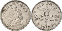 World Coins - Coin, Belgium, 50 Centimes, 1929, , Nickel, KM:87