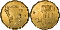 World Coins - Coin, Argentina, 20 Pesos, 1977, , Aluminum-Bronze, KM:75