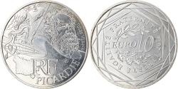 World Coins - France, 10 Euro, Picardie, 2012, Paris, , Silver, Gadoury:EU514