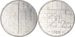 World Coins - Coin, Netherlands, 2-1/2 Gulden, 1989