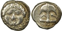 Madeni Para, Trakya, Apollonia Pontica, Drachm, M.Ö. 5.-4. Yüzyıl, Gümüş