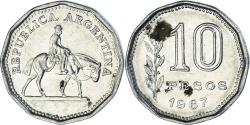 World Coins - Coin, Argentina, 10 Pesos, 1967