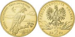 World Coins - Poland, 2 Zlote, 2008, Warsaw, Brass, , KM:627