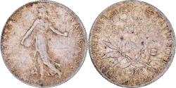 World Coins - Coin, France, Semeuse, 50 Centimes, 1920, Paris, , Silver, KM:854
