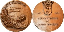 World Coins - Monaco, Medal, Cinquantenaire du Jardin Exotique, 1983, Tschudin, , Bronze