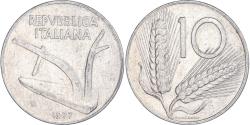 World Coins - Coin, Italy, 10 Lire, 1977, Rome, , Aluminum, KM:93