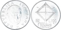World Coins - Coin, Italy, 100 Lire, 1974, Rome, , Stainless Steel, KM:102