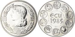 World Coins - France, Medal, Ecu Europa, Marianne, Politics, 1985, Rodier,