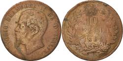 World Coins - Coin, Italy, 10 Centesimi, 1863