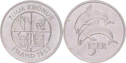 World Coins - Coin, Iceland, 5 Kronur, 1987