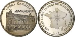 World Coins - France, Medal, Opéra Garnier, Copper-nickel,