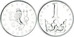 World Coins - Coin, Czech Republic, Koruna, 2008