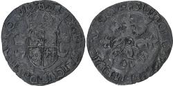 World Coins - France, Henri II, Douzain du Dauphiné, 1552, Grenoble, Billon,