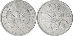 World Coins - Coin, Greece, 20 Lepta, 1973, , Aluminum, KM:105