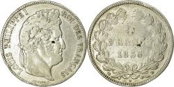 World Coins - Coin, France, Louis-Philippe, 5 Francs, 1836, Lyon, , Silver, KM:749.4