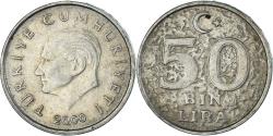 World Coins - Coin, Turkey, 50000 Lira, 50 Bin Lira, 2000