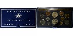 World Coins - France, Coffret 1 c. à 100 frs., 1985, MDP, série FDC,