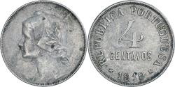 World Coins - Coin, Portugal, 4 Centavos, 1919