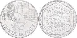 World Coins - France, 10 Euro, Pays De La Loire, 2011, Paris, Silver, , KM:1727
