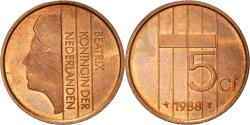 World Coins - Coin, Netherlands, Beatrix, 5 Cents, 1988, , Bronze, KM:202