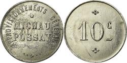 World Coins - Coin, France, Approvisionnements Généraux, MICHAU, Pussay, 10 Centimes