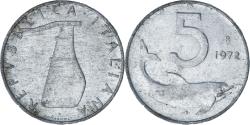 World Coins - Italy, 5 Lire, 1972