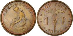 World Coins - Coin, Belgium, Franc, 1934, Brussels, ESSAI, , Aluminum-Bronze