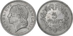 World Coins - France, 5 Francs, Lavrillier, 1949, Paris, Aluminum, , KM:888b.1
