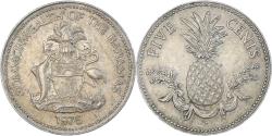 World Coins - Coin, Bahamas, 5 Cents, 1975