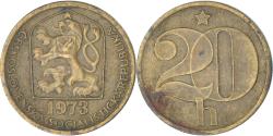World Coins - Coin, Czechoslovakia, 20 Haleru, 1973
