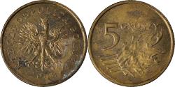 World Coins - Coin, Poland, 5 Groszy, 2003