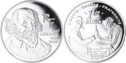 World Coins - France, 1-1/2 Euro, Paul Cézanne, 2006, Paris, BE, , Silver