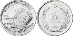 World Coins - Turkey, 2-1/2 Lira, 1980, Istanbul, Stainless Steel, , KM:938