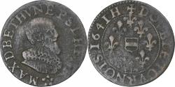 World Coins - Principality of Boisbelle, France, Maximilien of Bethune, Double Tournois, 1641
