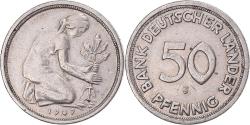World Coins - Coin, Germany, 50 Pfennig, 1949