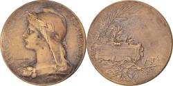World Coins - France, Medal, Marianne, République Française, Politics, O.Roty,