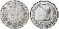 World Coins - France, Medal, Ecu Europa, 1990, MDP, Copper-nickel, Rodier,