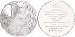 World Coins - France, Medal, L'Eisteddfod du Pays de Galles, 1976, Silver,