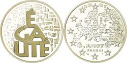 World Coins - Coin, France, Egalité, 6.55957 Francs, 2001, Paris, BE, , Silver