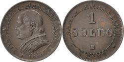 World Coins - Coin, ITALIAN STATES, PAPAL STATES, Pius IX, Soldo, 5 Centesimi, 1867, Roma