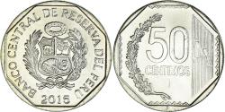World Coins - Coin, Peru, 50 Centimos, 2015, , Cupronickel, KM:307.4