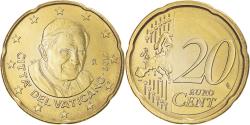 World Coins - VATICAN CITY, Pape Benoit XVI, 20 Euro Cent, 2012, Rome, , Brass, KM:386