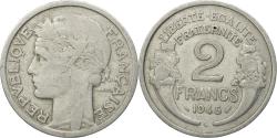 World Coins - Coin, France, Morlon, 2 Francs, 1945, Castelsarrasin, , Aluminum
