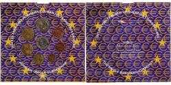 World Coins - France, Euro-Set, 2002, BU,