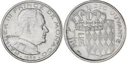 World Coins - Coin, Monaco, Rainier III, 1/2 Franc, 1965, , Nickel, KM:145