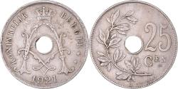 World Coins - Coin, Belgium, 25 Centimes, 1921, , Copper-nickel, KM:69