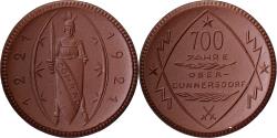 World Coins - Germany, Medal, 700 years of Obercunnersdorf, 1921, Porcelain,