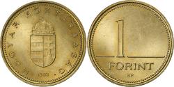 World Coins - Hungary, Forint, 1993, Budapest, Nickel-brass, , KM:692