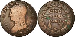 World Coins - Coin, France, Dupré, 5 Centimes, AN 5, Lille, , Bronze, KM:640.11