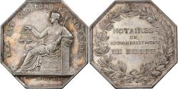 World Coins - France, Token, Notaires de l'Arrondissement de Dieppe, Silver, Dubois.A